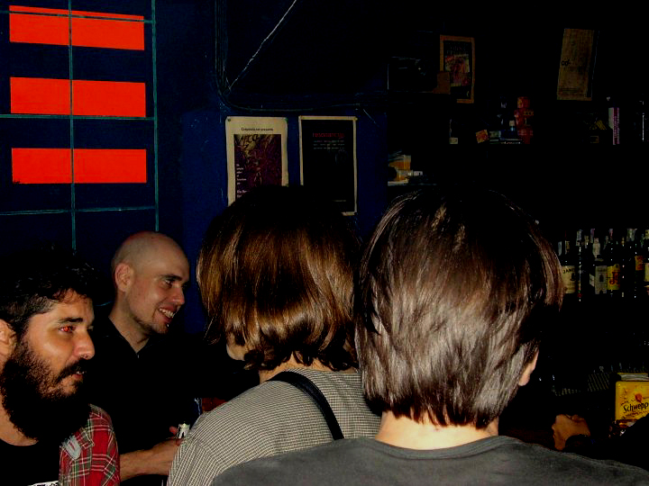 Oscar M [Noish], Miguel A. García [Xedh], Elena y Miguel [Con-V]