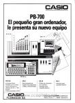 Casio PB-700