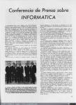370 - Conferencia de prensa sobre Informática. Transistor, 1970