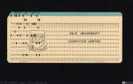 608 - Tarjeta perforada con instrucciones de Fortran (2)
