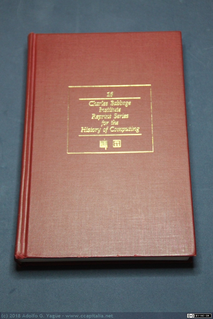 109 - The Calculating Machines. Their History and Development, Ernst Martin. Traducción inglesa de 1992 (1)