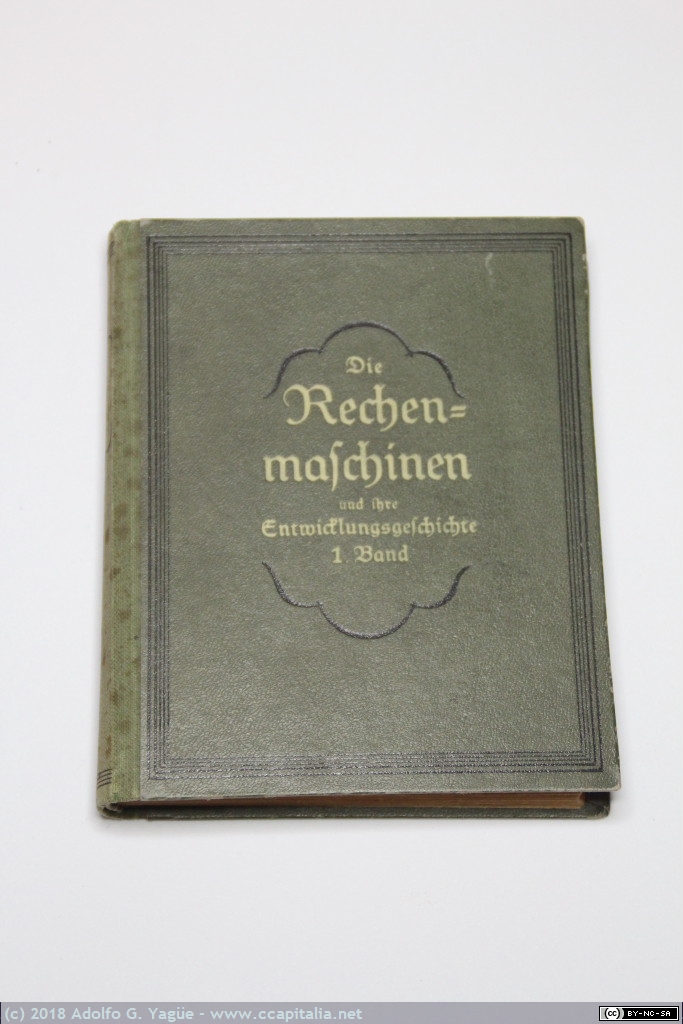 587 - Die Rechenmaschinen und ihre Entwicklungsgeschichte. Ernst Martin (1), 1925
