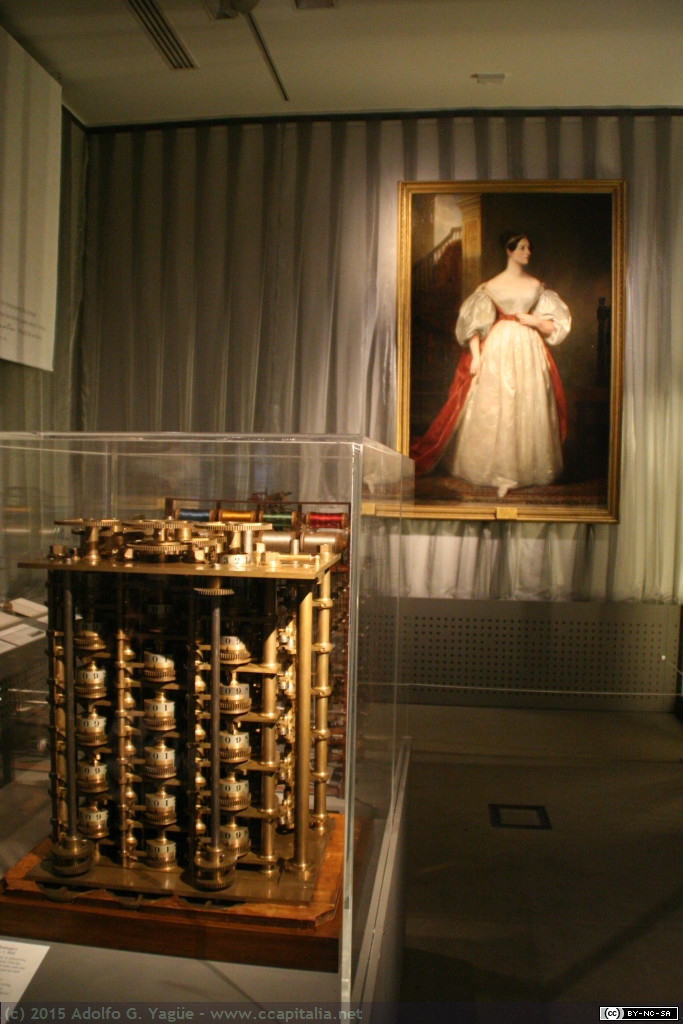 1832 - Máquina de Diferencias y Cuadro de Ada Lovelace (1836)