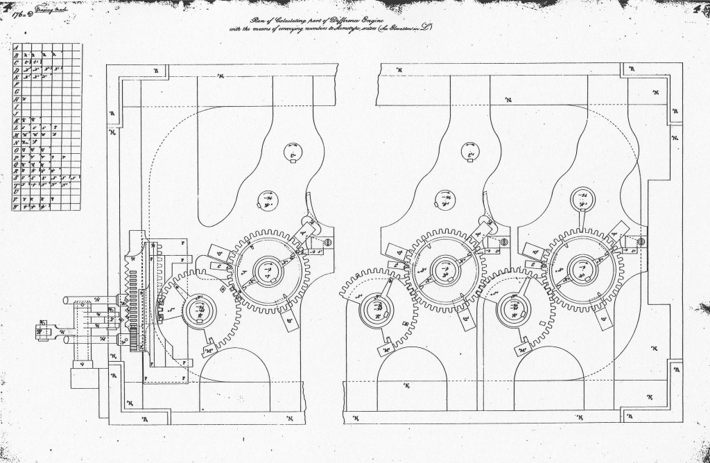 1848 - Charles Babbage. Difference Engine No.2 (5)