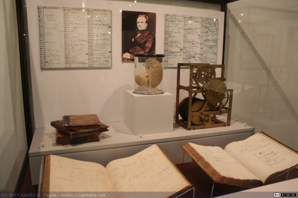 1871 - Notas y restos de Charles Babbage. Ciencia de Londres