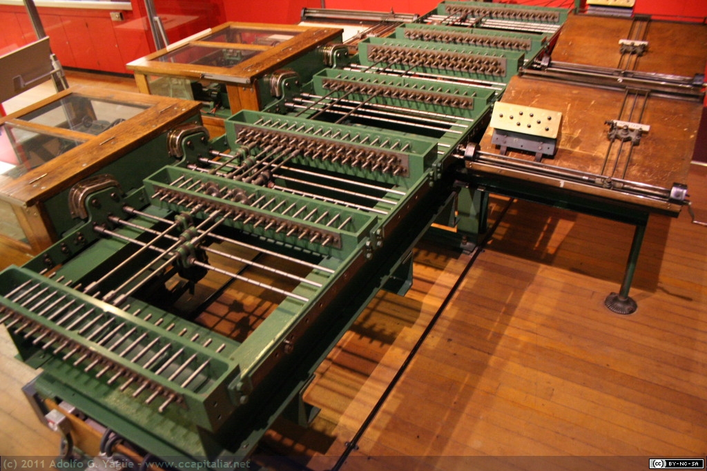 1935 - Analizador Diferencial de U. Manchester (1). Museo de la Ciencia de Londres
