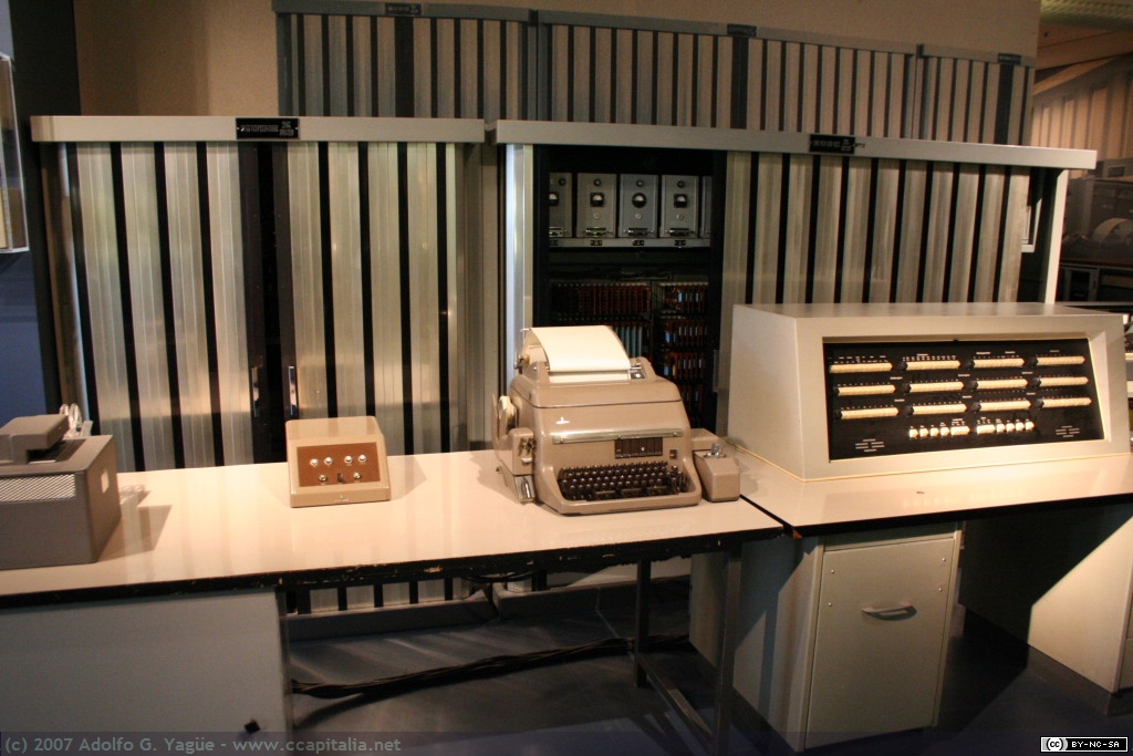 1961 - Zuse Z23. Museo Alemán de la Tecnología