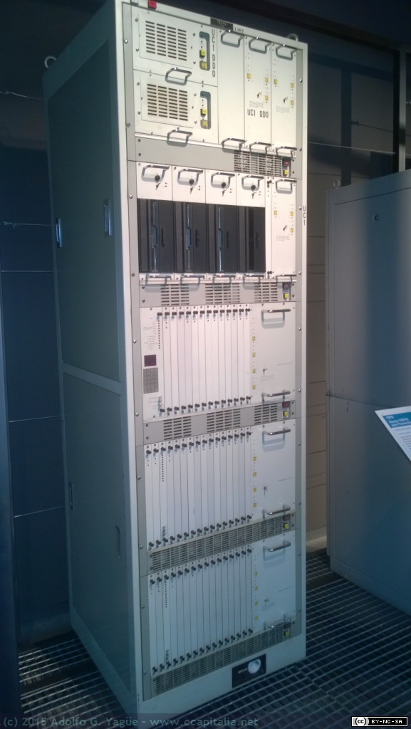 1978 - Nodo Tesys para la red conmutación de paquetes de datos. Museo de Telefónica