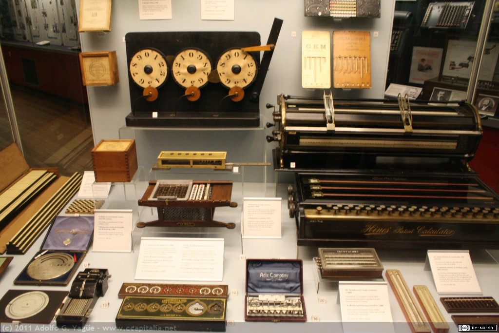 Máquinas de Cálculo (2). Museo de la Ciencia de Londres