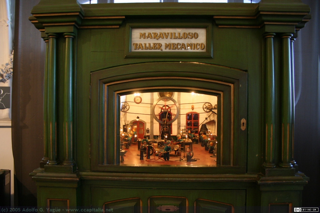 Maravilloso Taller Mecánico (1). Museo de Auutómatas de El Tibidabo