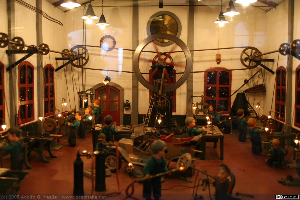 Maravilloso Taller Mecánico (2). Museo de Autómatas de El Tibidabo