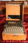 1942 - Enigma de cuatro rotores (1). Museo de la Radiofrecuencia Inocencio Bocanegra (Belorado, Burgos)