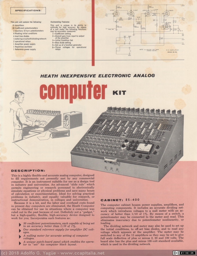 142 - Heathkit Analog Computer EC-400 (1), 1959