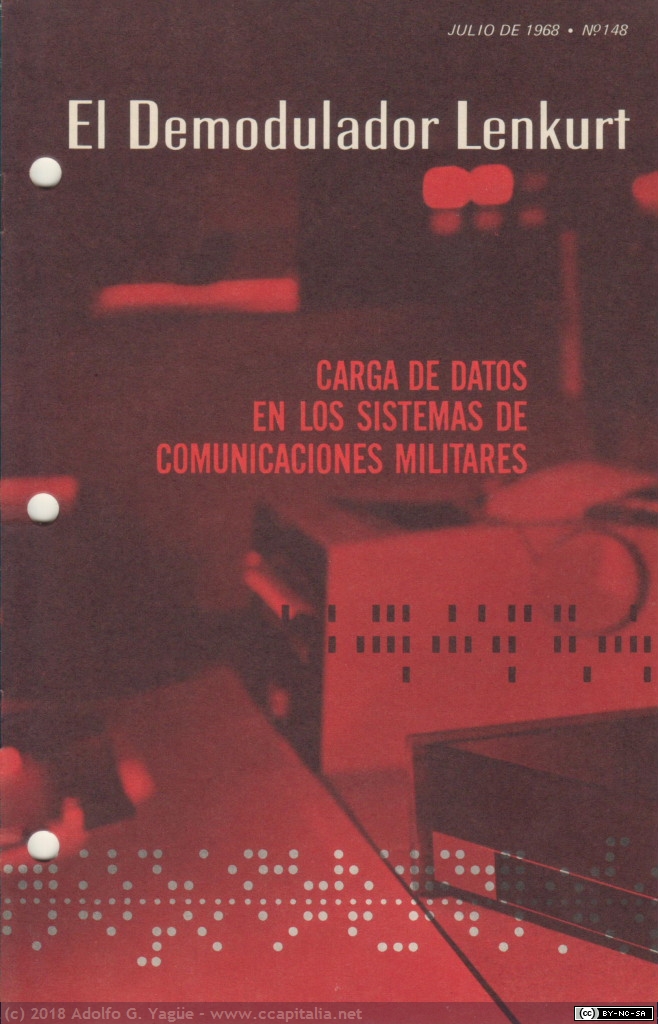 761 - Carga de datos en los sistemas de comunicaciones militares. El Demodulador Lenkurth (1), 1968