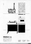 805 - Telesincro y Factor S. Trofeo de oro formas, 1971