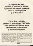 369 - IBM 1130. Ibérica Actualidad, 1969
