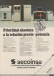 843 - Secoinsa Serie 40. Prioridad absoluta a la relación precio-potencia, 1981