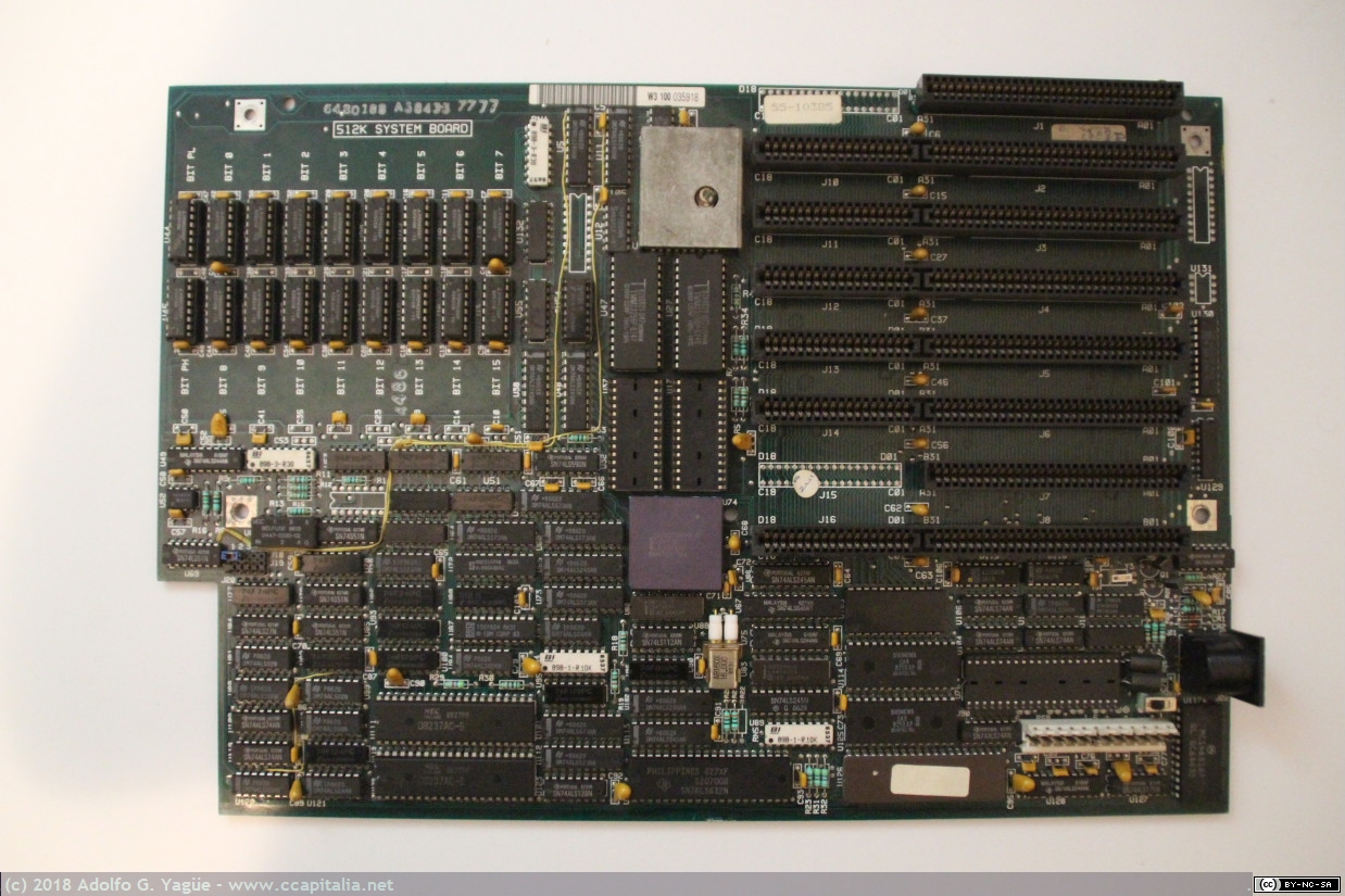 561 - Placa base IBM AT 5170 (Type 3), 1985