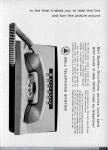 822 - Bell System Data-Phone service could send 200 words of data. Bell Telephone System, 1962