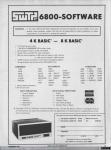 867 - Southwest Technical Products Corp. SWTPC 6800-SOFTWARE. Popular Electronics, 1976