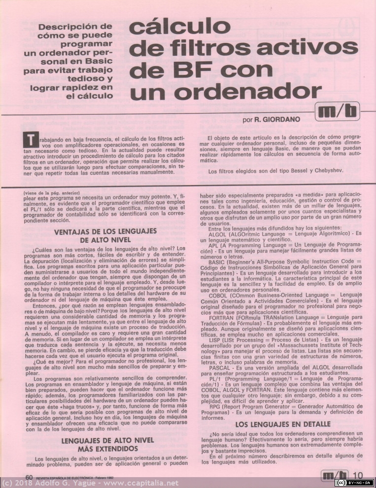 373 - Supemento Micro/Bit. Revista Española Electrónica (REDE) (6), 1982