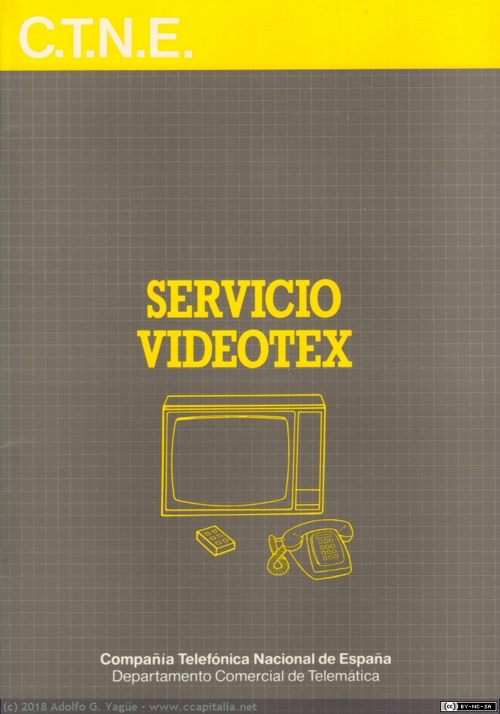 476 - C.T.N.E. Servicio Videotex (1), 1983