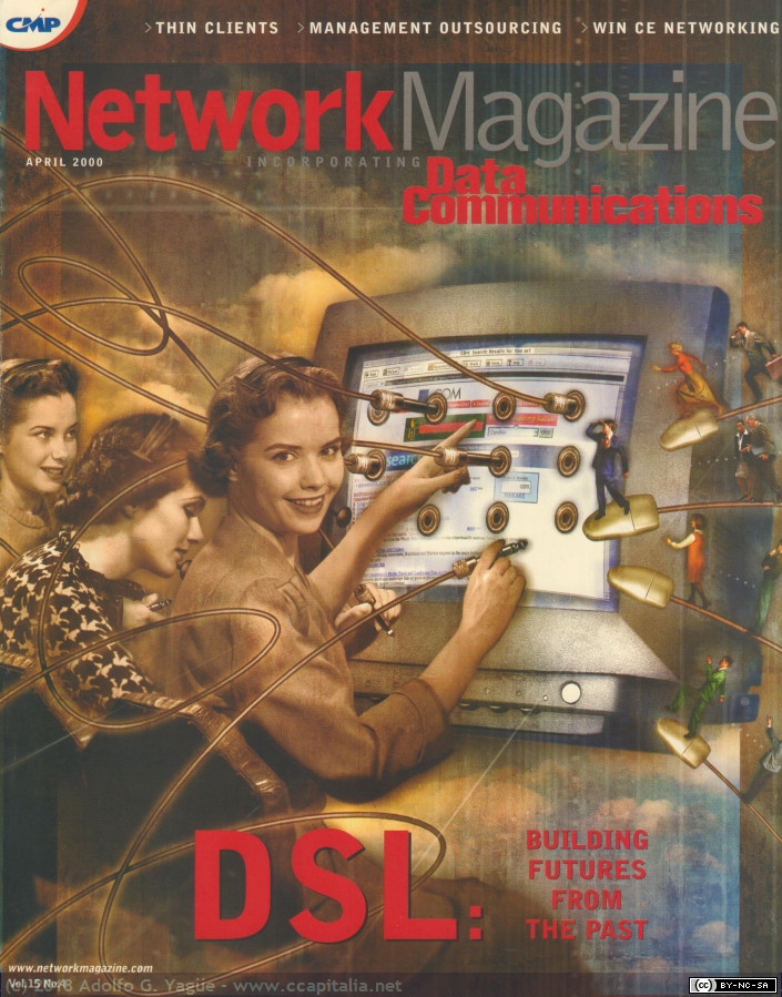 555 - DSL. Building futures from the past. Network Magazine, 2000