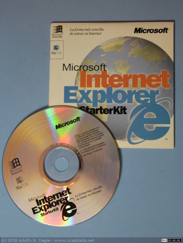 657 - Internet Explorer Starter Kit v. 2.1, 1996 