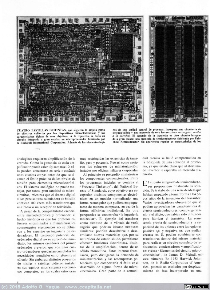 125 - Microelectrónica. Robert N. Noyce. Investigación y Ciencia (3), 1977