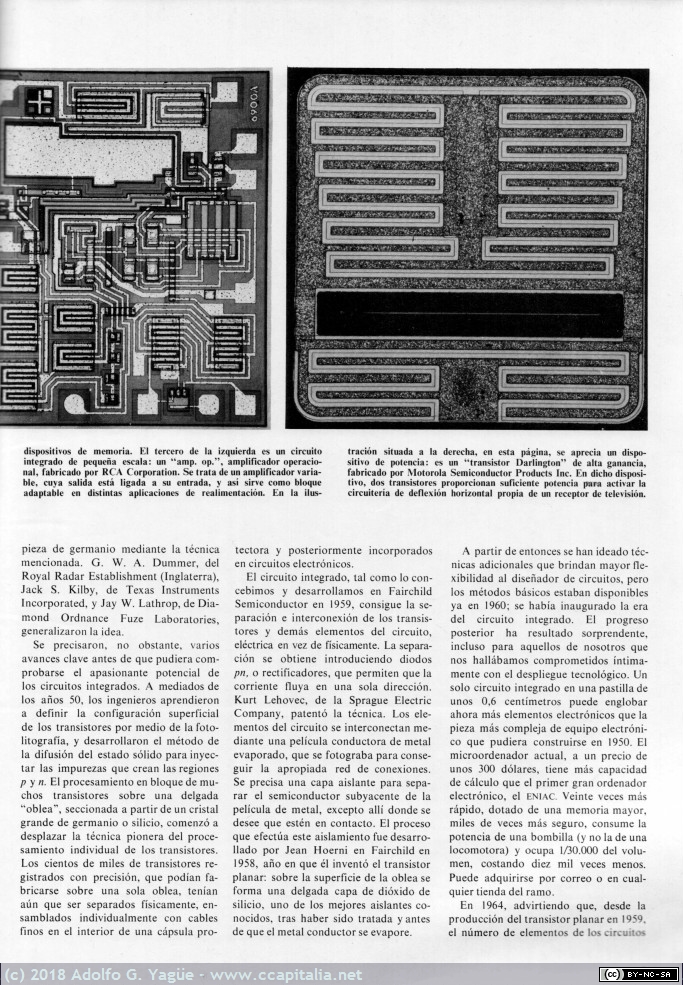 125 - Microelectrónica. Robert N. Noyce. Investigación y Ciencia (4), 1977
