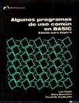154 - Algunos programas de uso común en BASIC para Apple II. VV.AA. (Edición española 1983), 1981