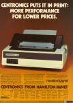 932 - Centronics from Hamilton Avnet, 1980