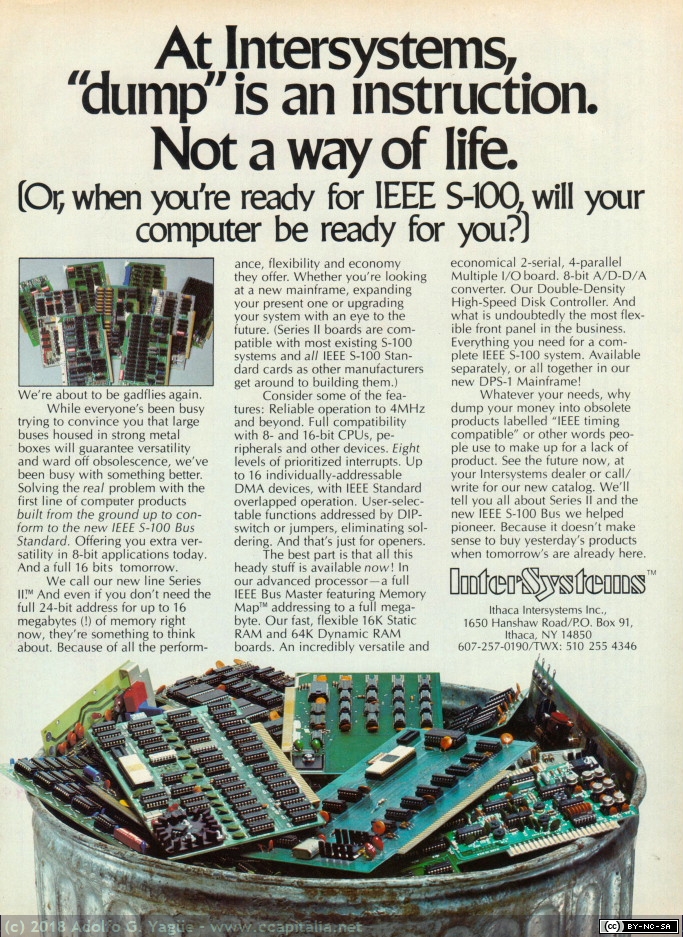 935 - Ithaca InterSystems. IEEE S-100, 1980