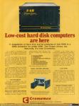 906 - Cromemco. Low-cost hard disk computers are here, 1980