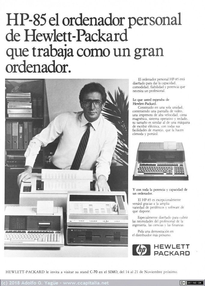 915 - Hewlett Packard- HP-85, 1980