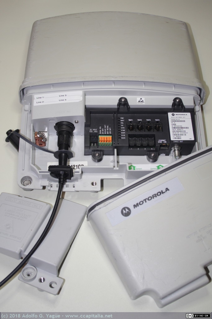 950 - ONT BPON Motorola 1000M. Multivivienda exterior. Verizon Fios (4 Voz, Fast Ethernet y RF MoCA) (1), 2006