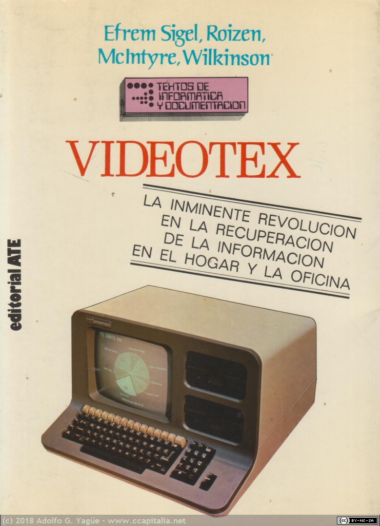 475 - Videotex. La inminente revolución en la recuperación de la información. Roizen y Wilkinson, 1982