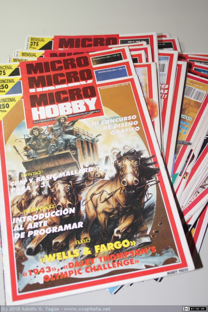 037 - Microhobby números del 180 al 217 (1), 1989