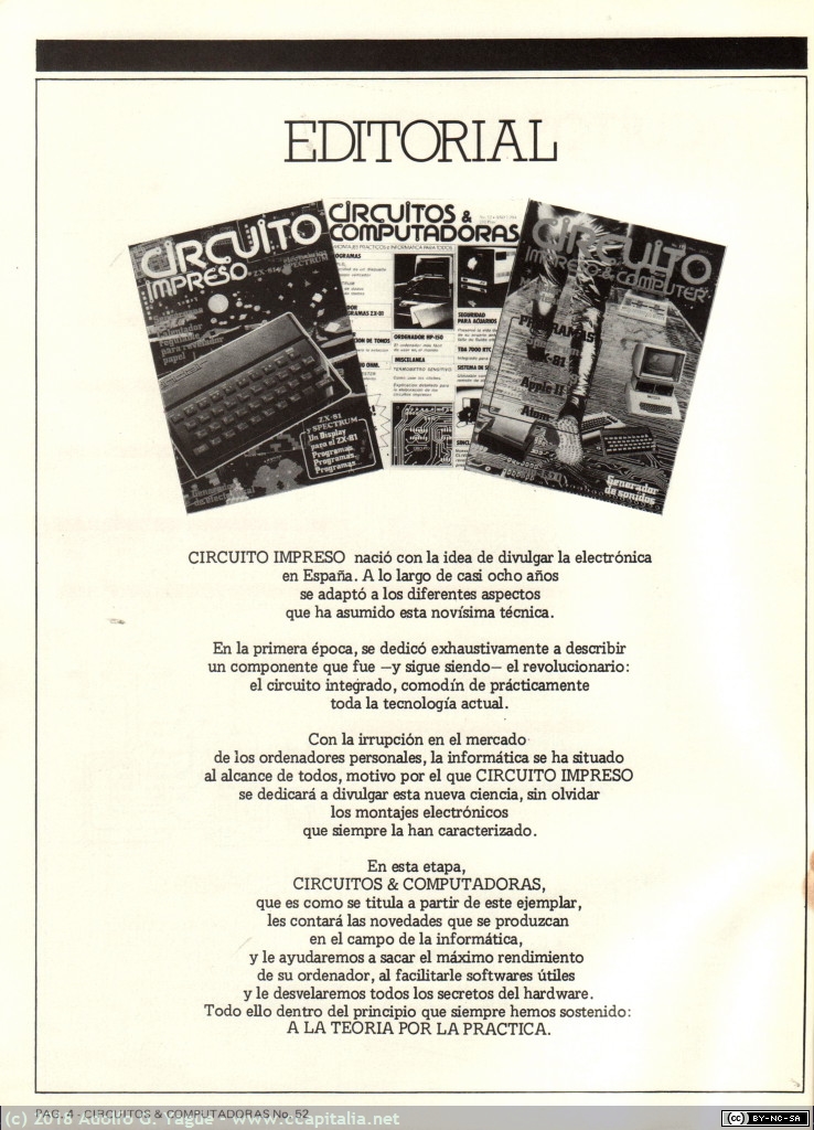 386 - Circuitos y Computadoras número 52 (2), 1984