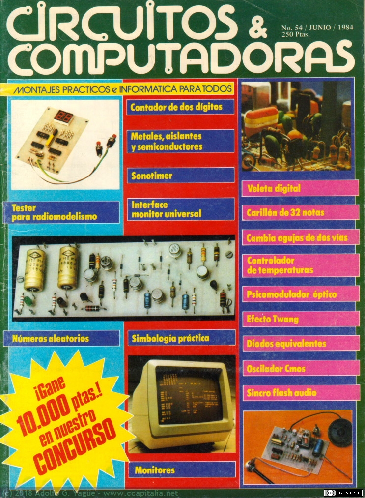 388 - Circuitos y Computadoras número 54, 1984