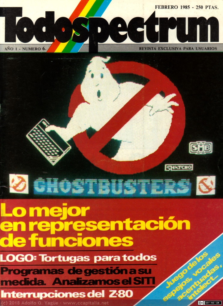 389 - Todospectrum 1, 2, 3, 4 y 6 (6), 1984