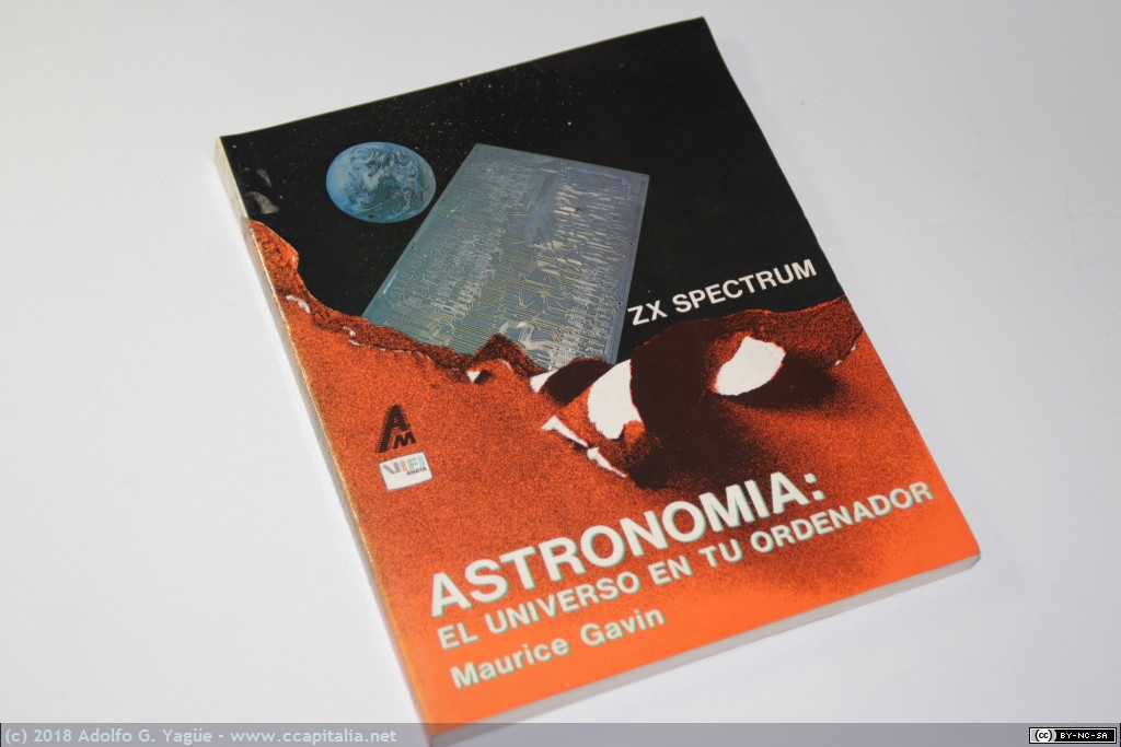 396 - Astronomía. El Universo en tu Ordenador (ZX Spectrum). Maurice Gavin, 1984