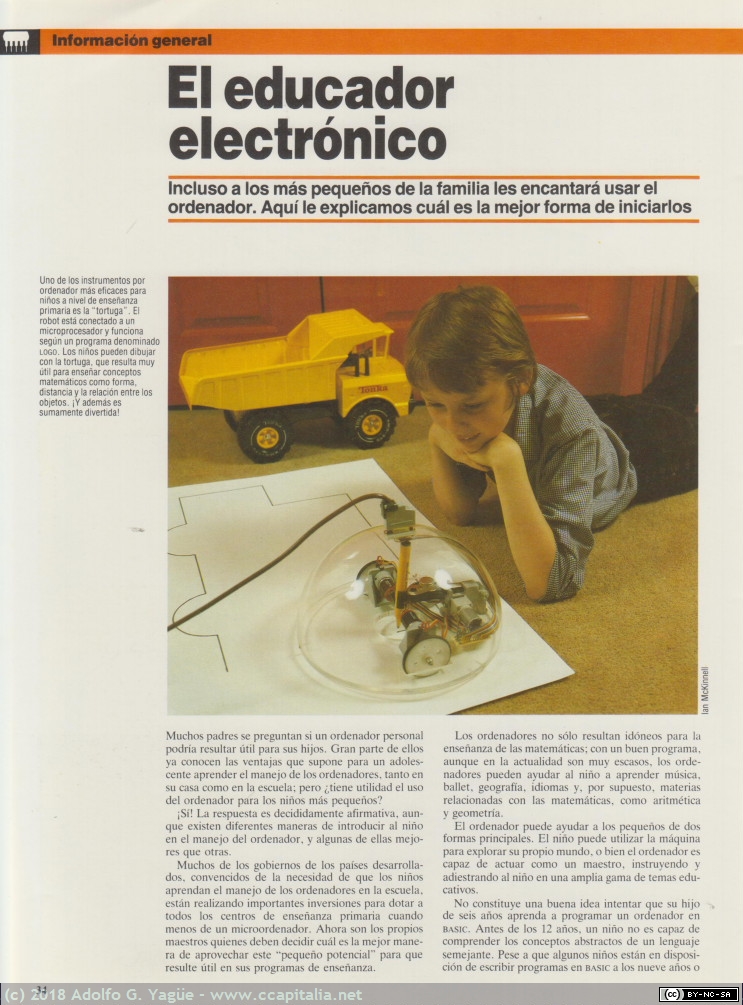 522 - Fasciculos 1, 2, 3 y 4 de enciclopedida Mi Computer (2), 1984