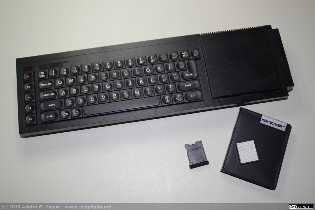 008 - Sinclair QL y Microdrive, 1984