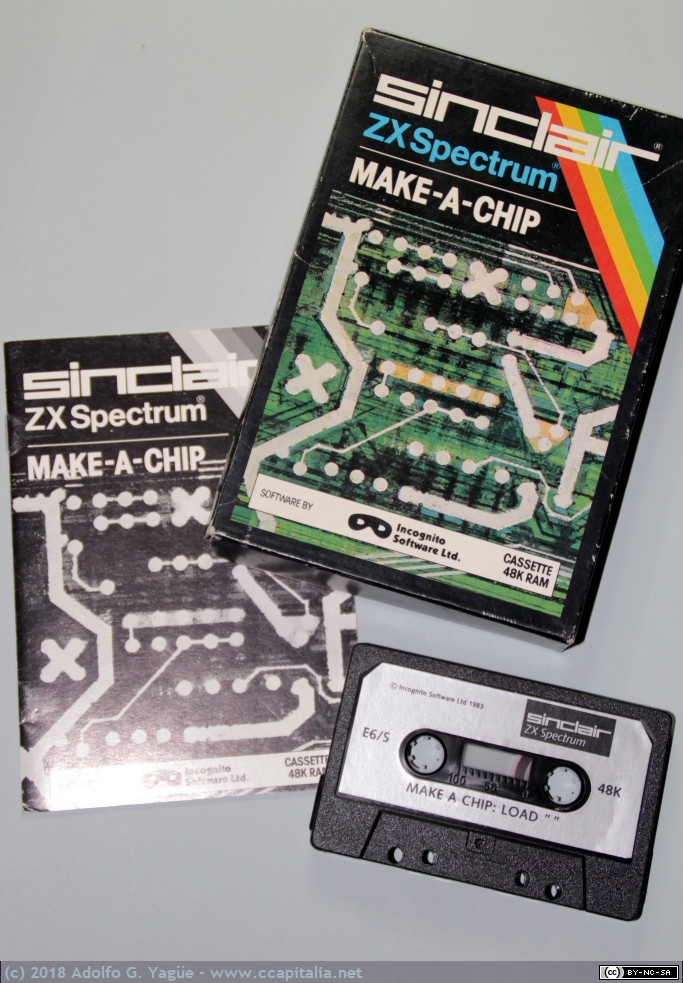 421 - Make-a-Chip para ZX Spectrum. Incognico Software, 1983