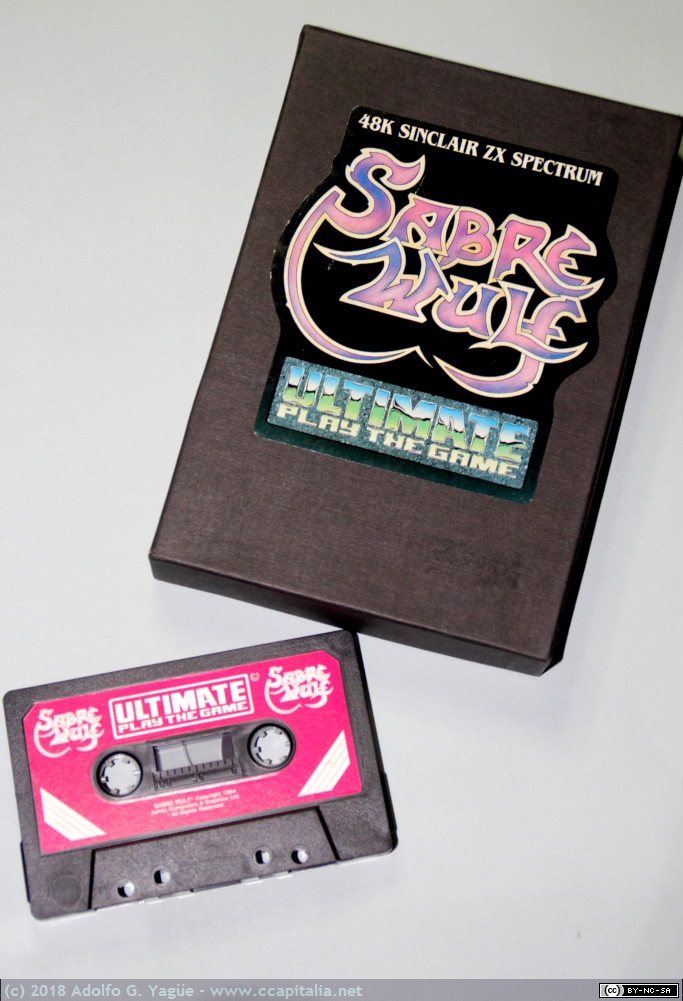 429 - Sabre Wulf para ZX Spectrum. Ultimate Play the Game, 1984