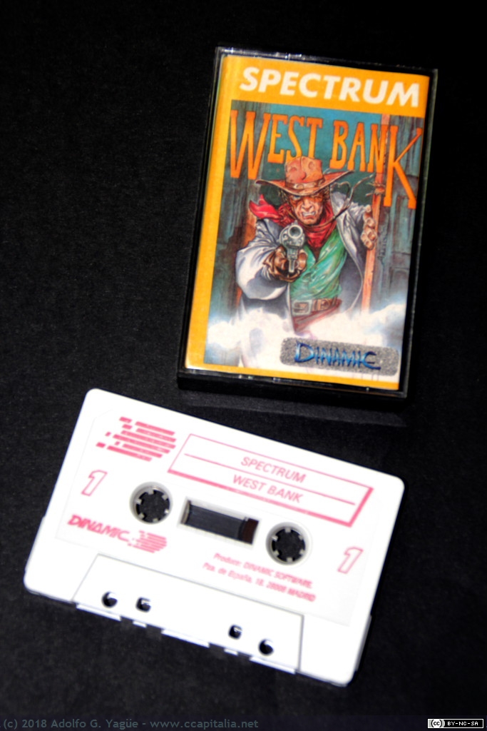 434 - West Bank para ZX Spectrum. Dinamic, 1985