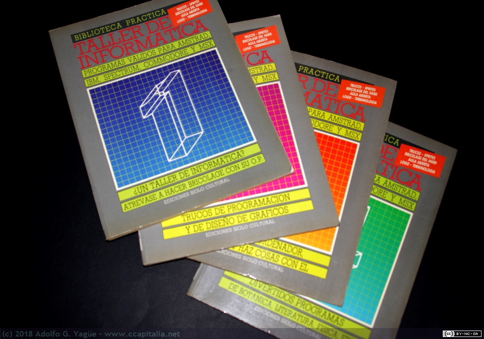 525 - Biblioteca práctica Taller de Informática 1, 2, 3 y 4, 1986