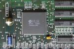 710 - Acorn Achimedes BBC A3000. Detalle del microprocesador ARM de 32bits a 8MHz (2), 1989