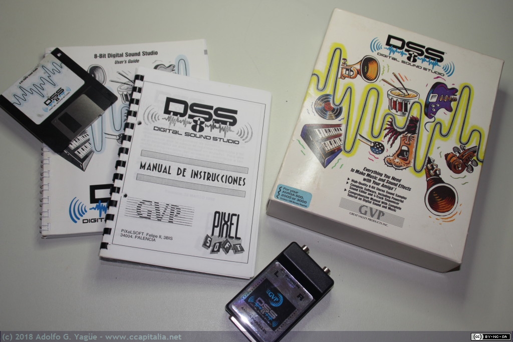 975 - DSS 8. Sampler de 8 bit para Commodore Amiga, 1991